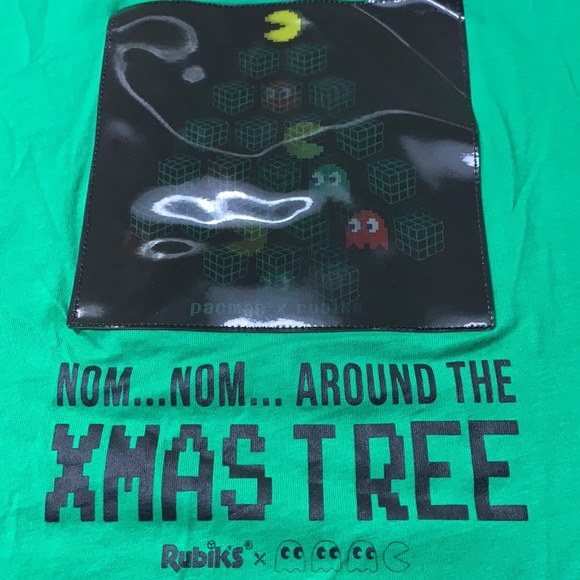 💥3/$25 PACMAN MEN’S HOLIDAY HOLOGRAPHIC PATCH💥 - Picture 6 of 7